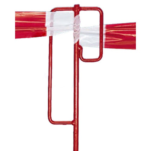 Absperrband mieten - Warnband rot/weiß, 500 m Gesamtlänge – 2