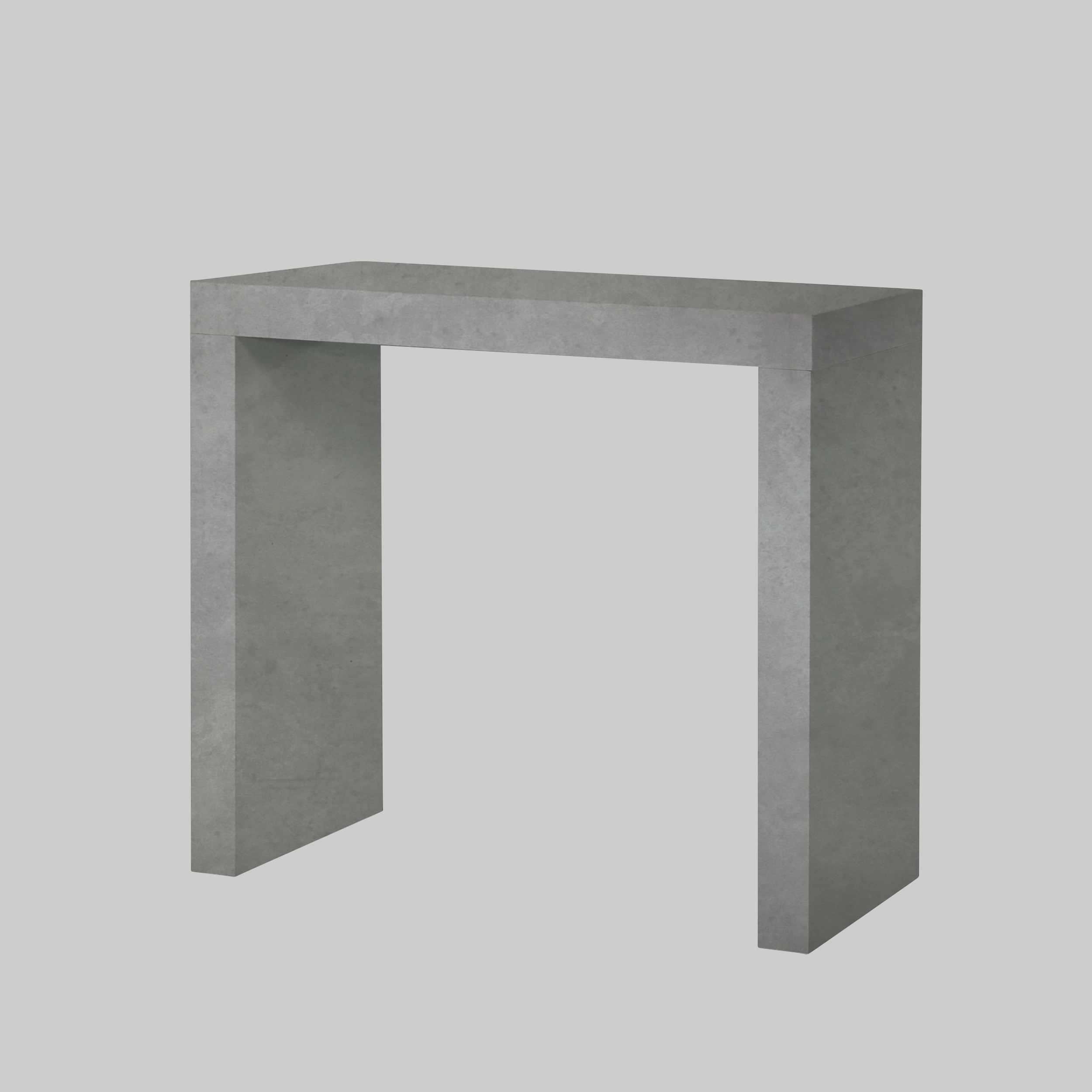 Stehtisch PONTA 120×60 Betonoptik / Betonoptik mieten bei ADEXPO