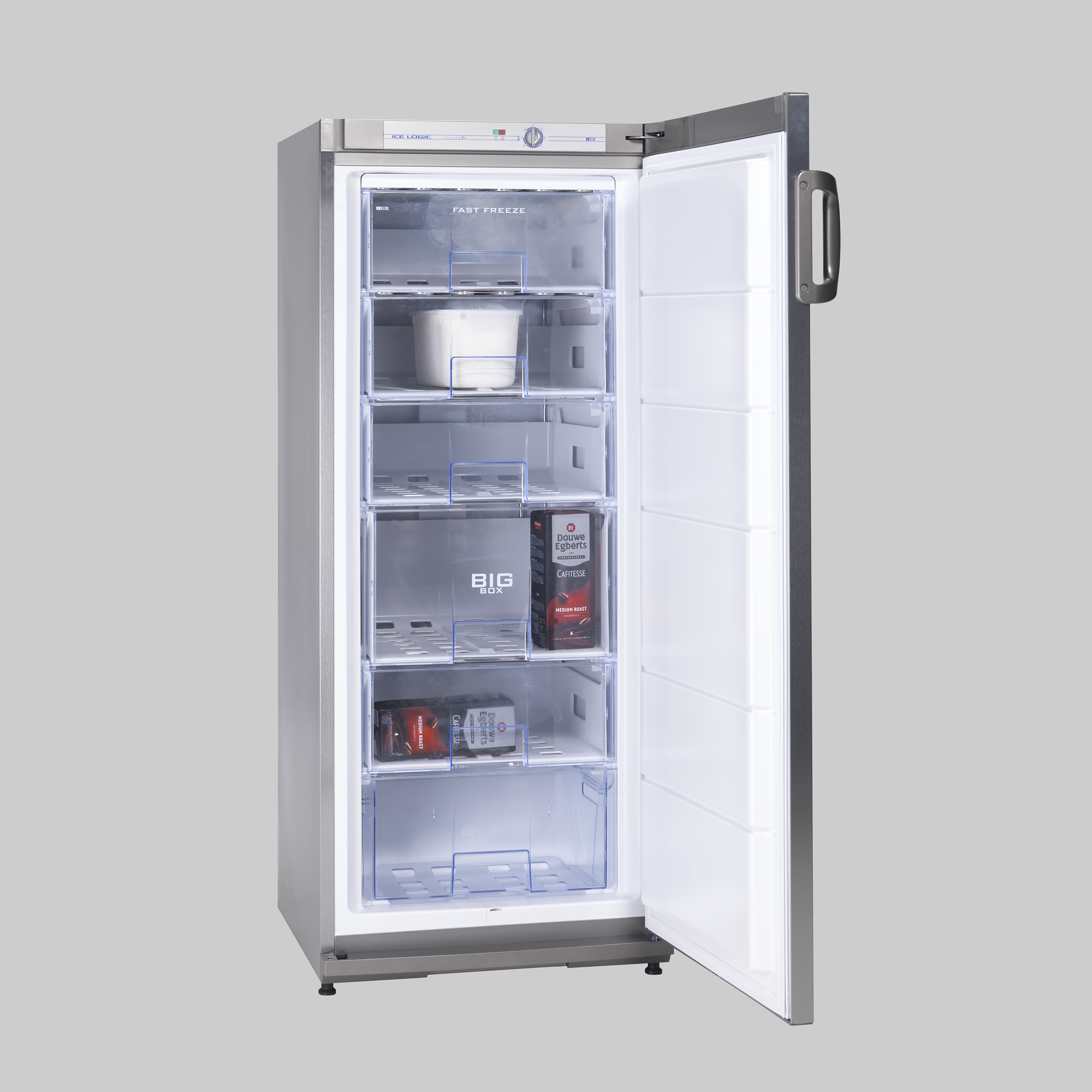 Tiefkühlschrank ICY 225L Inox Grau mieten bei ADEXPO