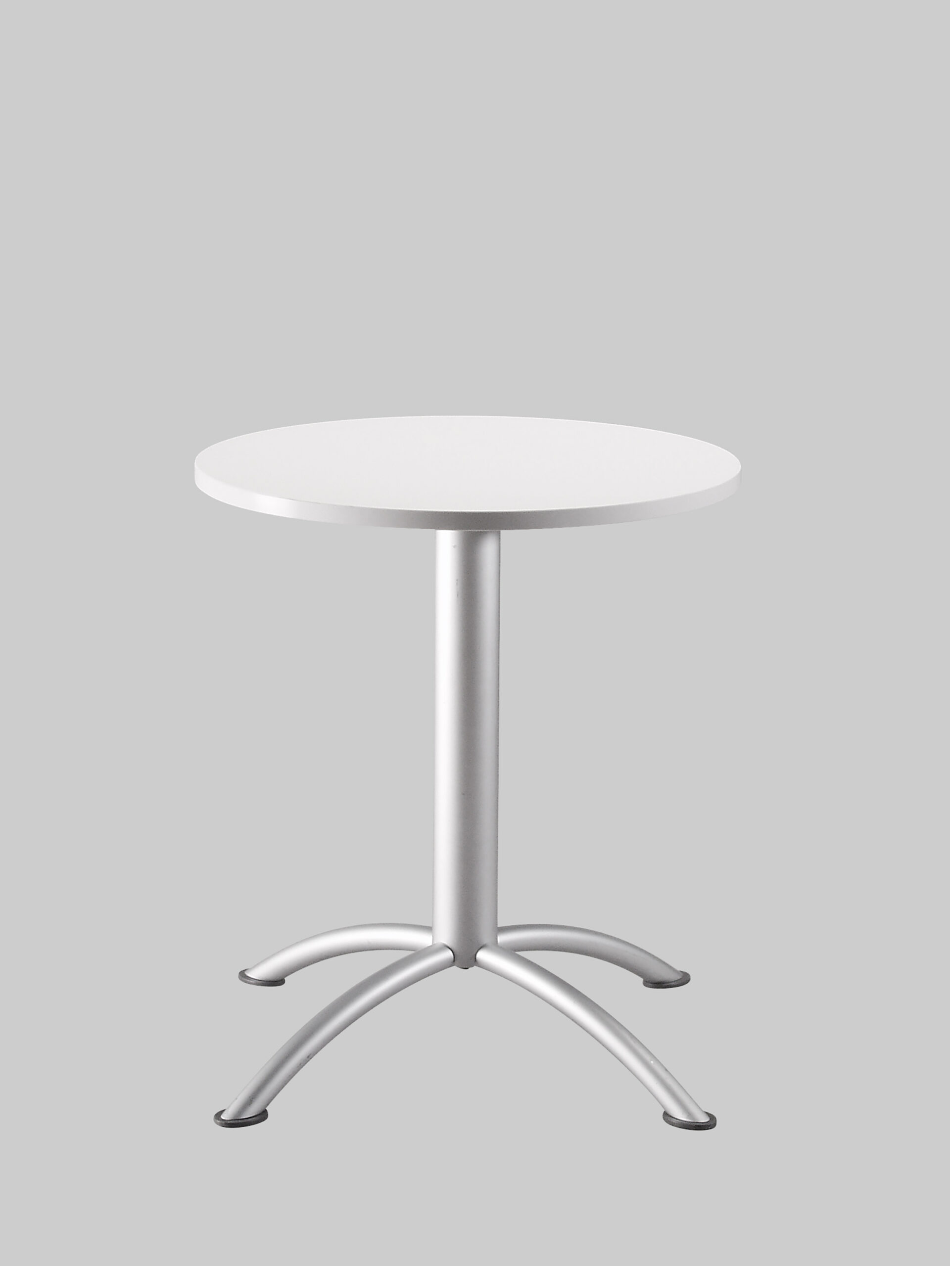 Sitztisch SEA Ø65 Weiss / Aluminium mieten bei ADEXPO