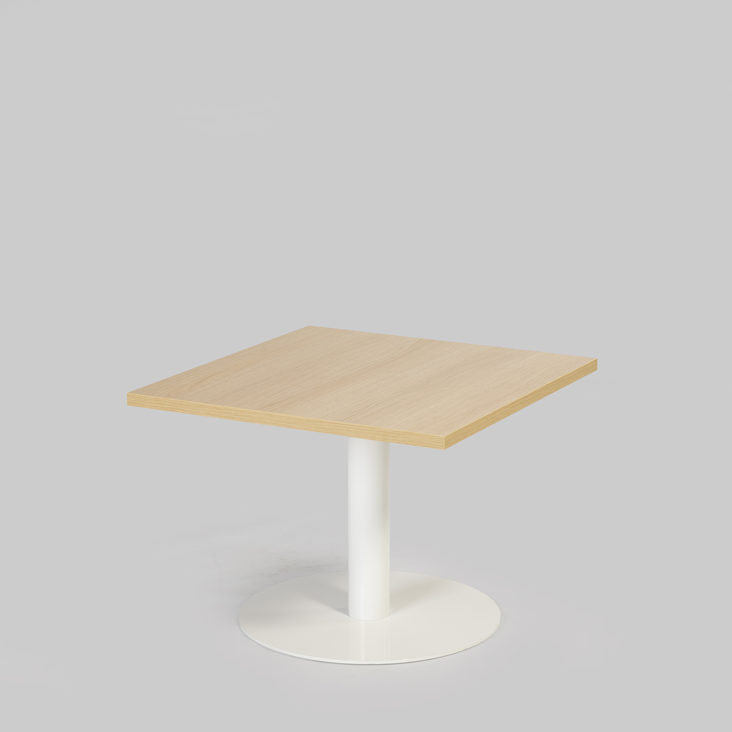 Beistelltisch PUB 65×65 Eiche / Weiss mieten bei ADEXPO