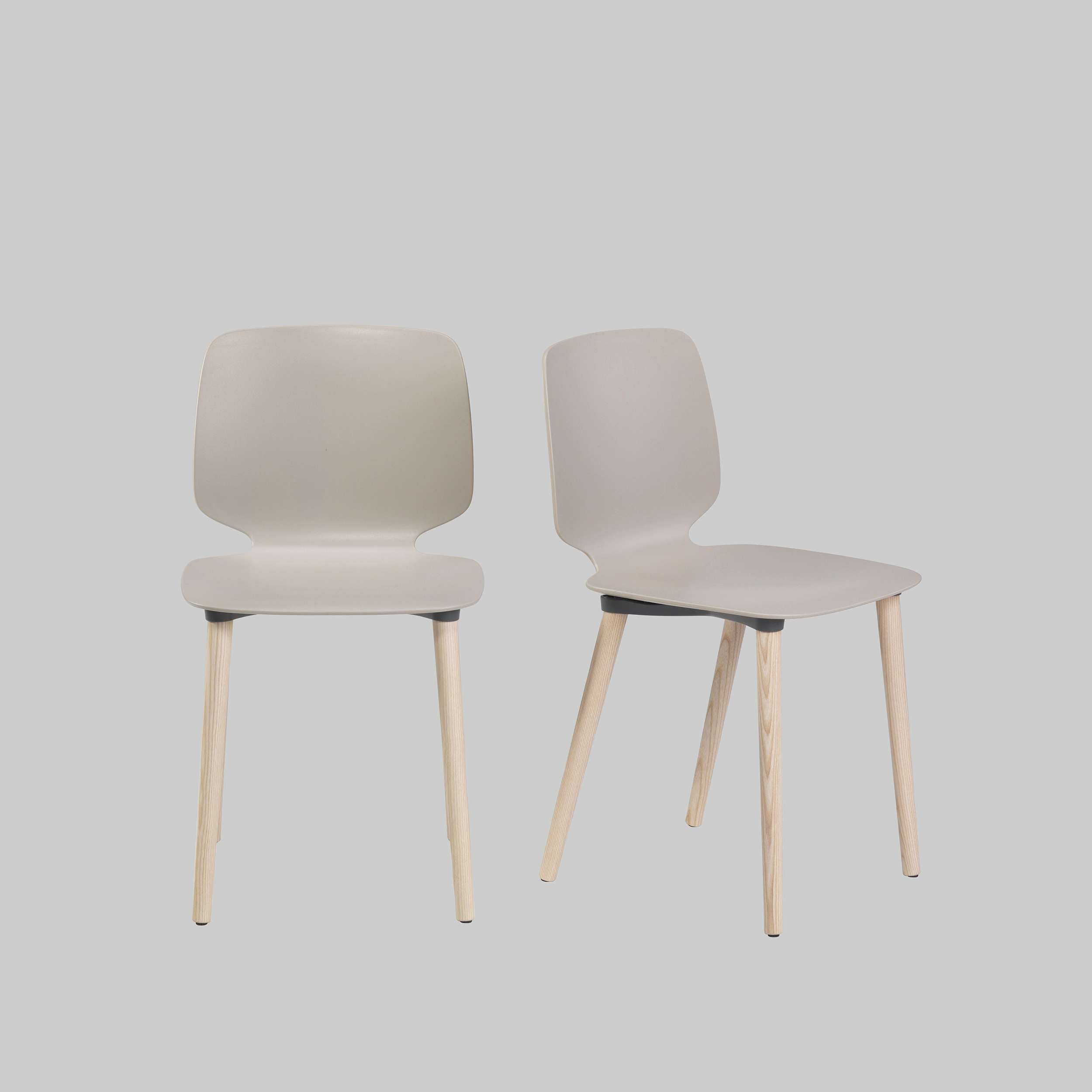 Stuhl BABILA Sand / Esche mieten bei ADEXPO