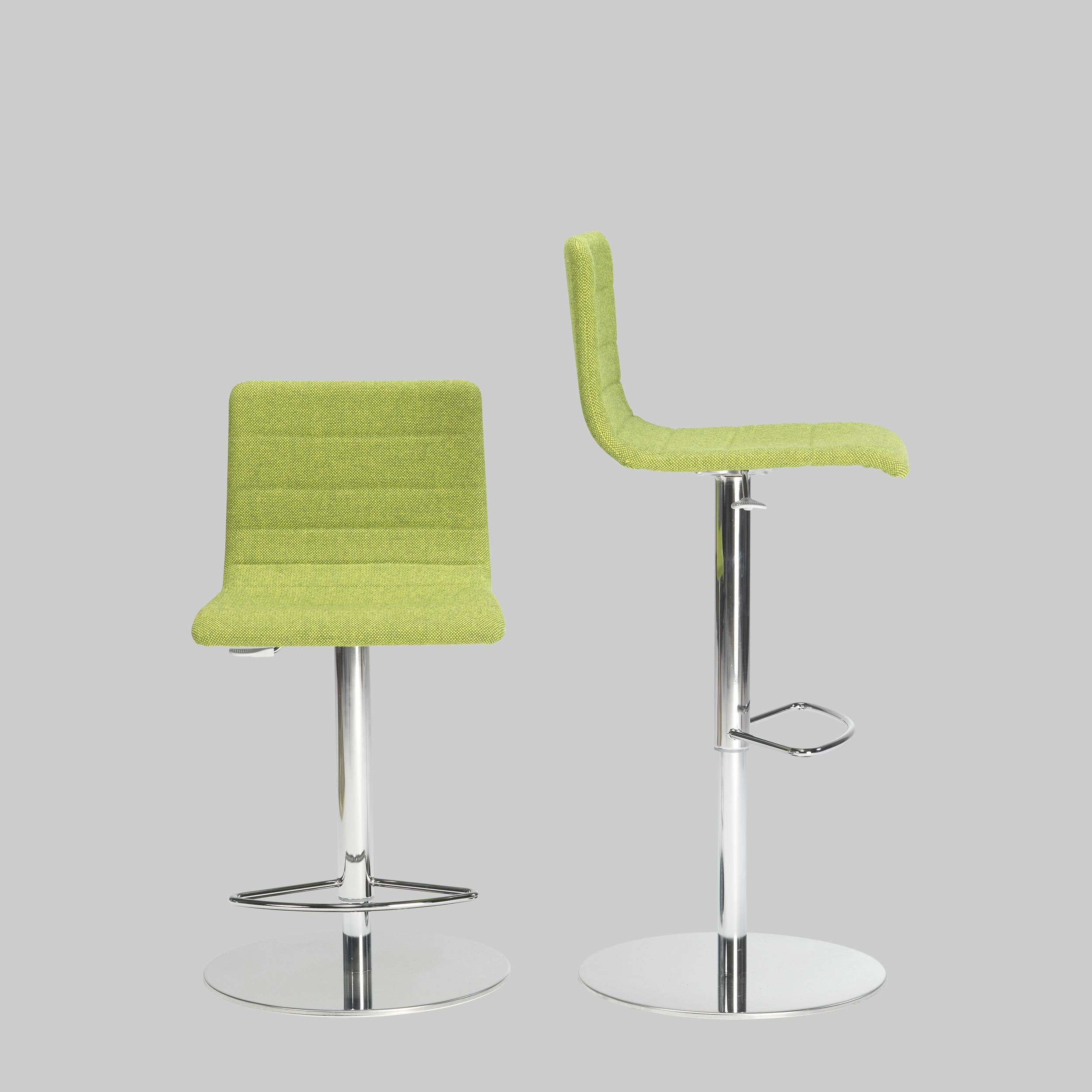 Barhocker FARO UP Grün / Chrom mieten bei ADEXPO