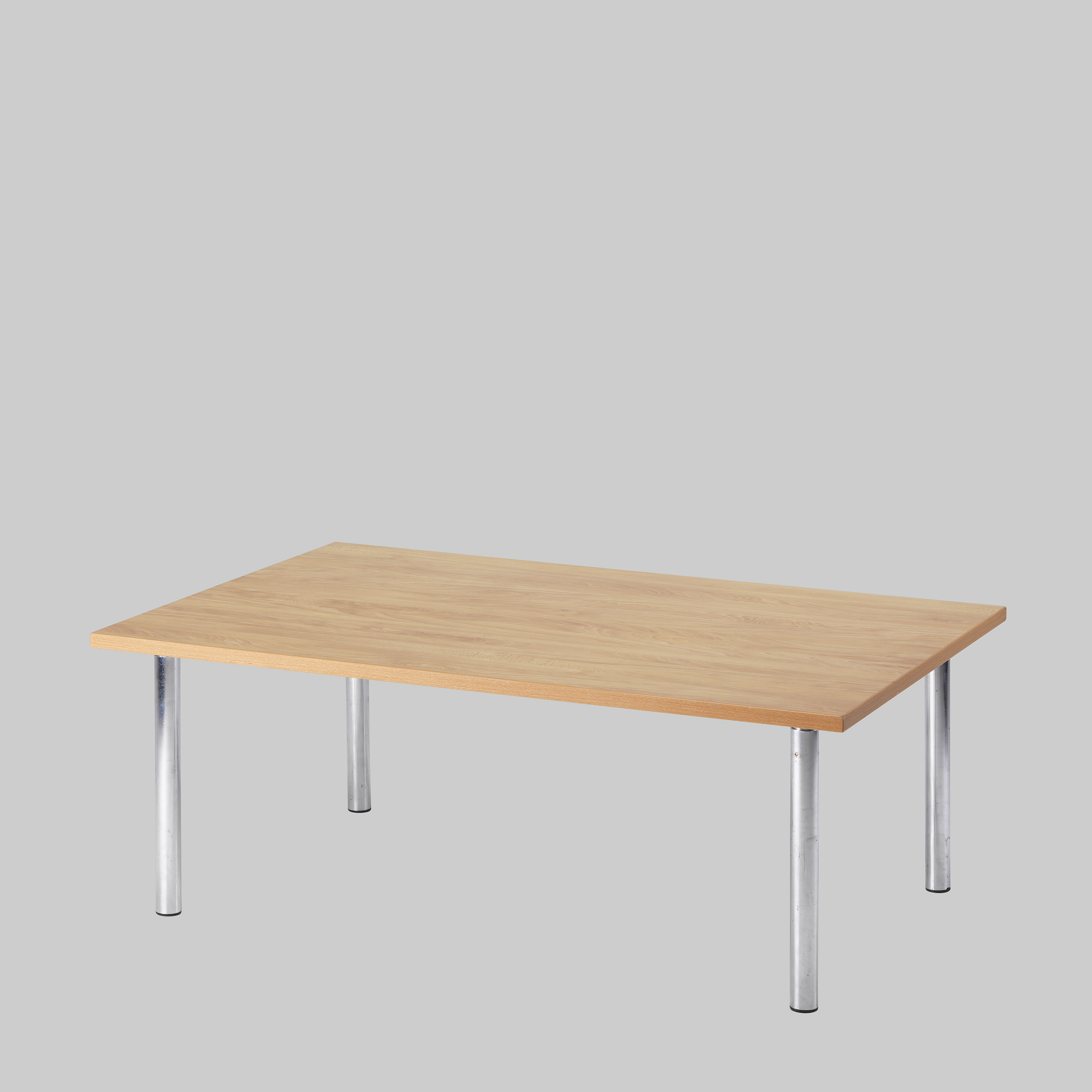 Beistelltisch TWISTER 120×80 Buche / Chrom mieten bei ADEXPO