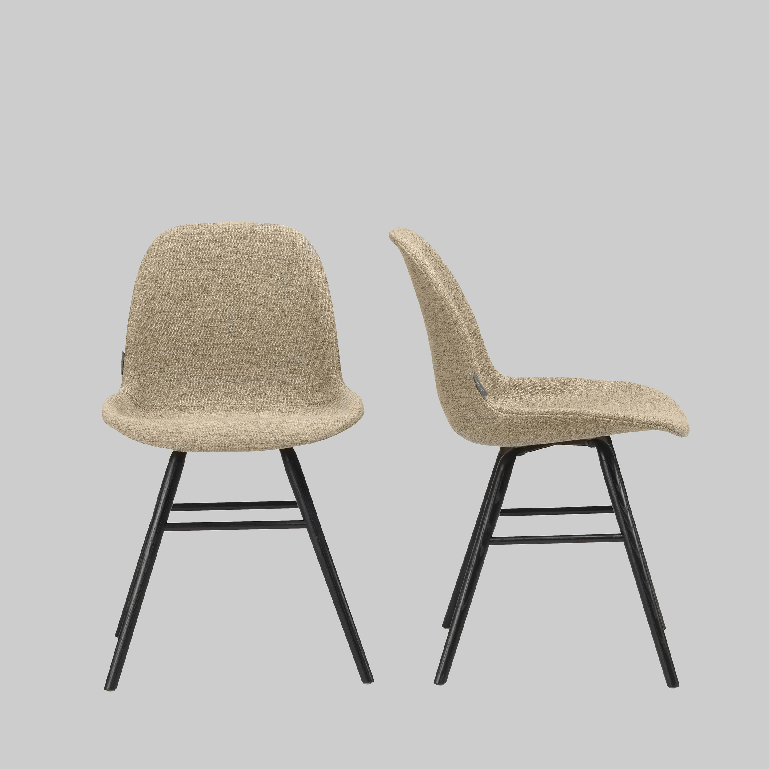 Stuhl ALBERT KUIP SOFT Beige / Schwarz mieten bei ADEXPO