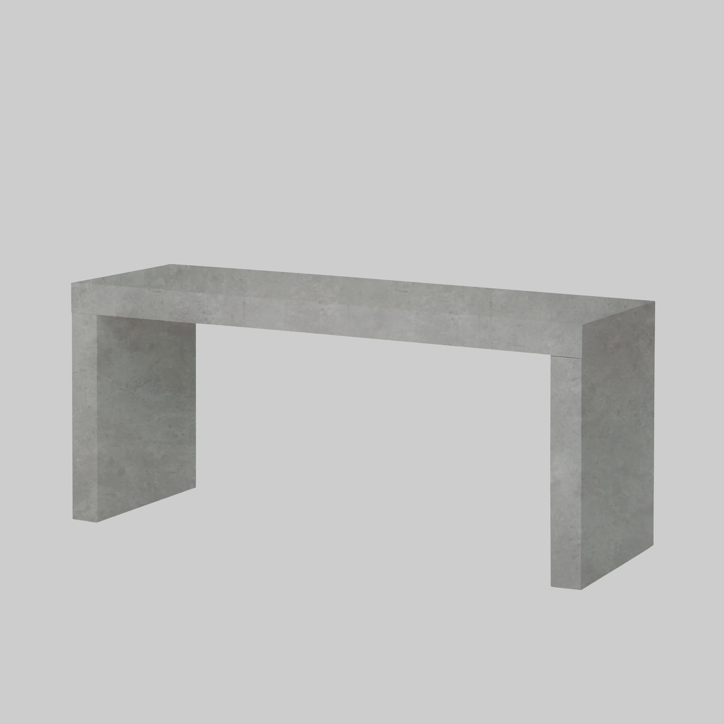 Sitztisch PONTA 170×60 Betonoptik / Betonoptik mieten bei ADEXPO