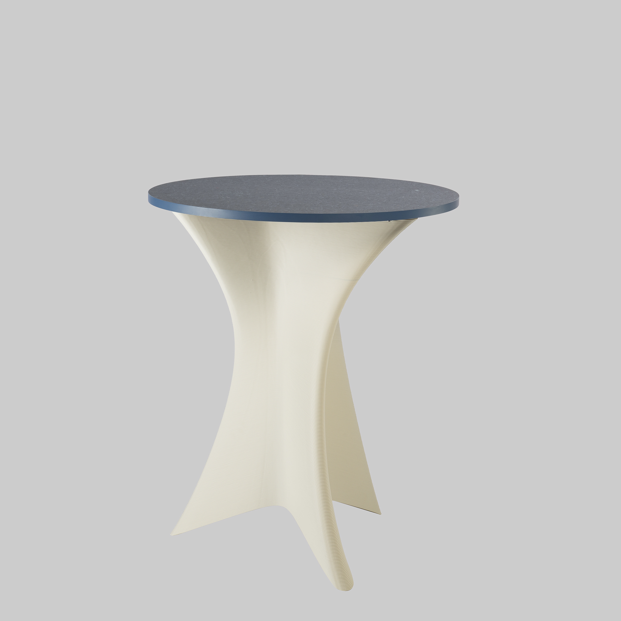 Stehtisch NEXUS Blau / Gebrochen Weiss mieten bei ADEXPO