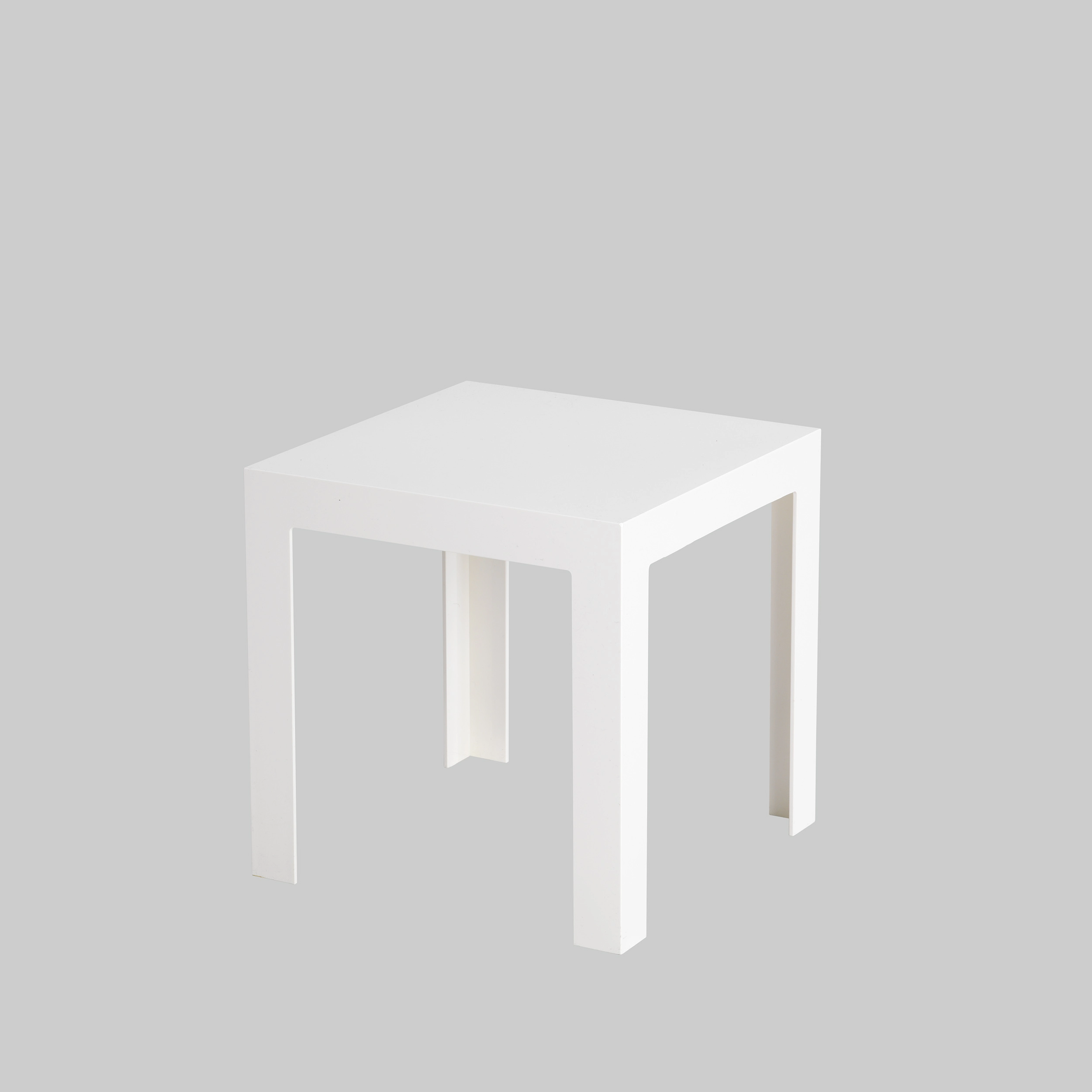 Beistelltisch JOLLY 40×40 Weiss / Weiss mieten bei ADEXPO