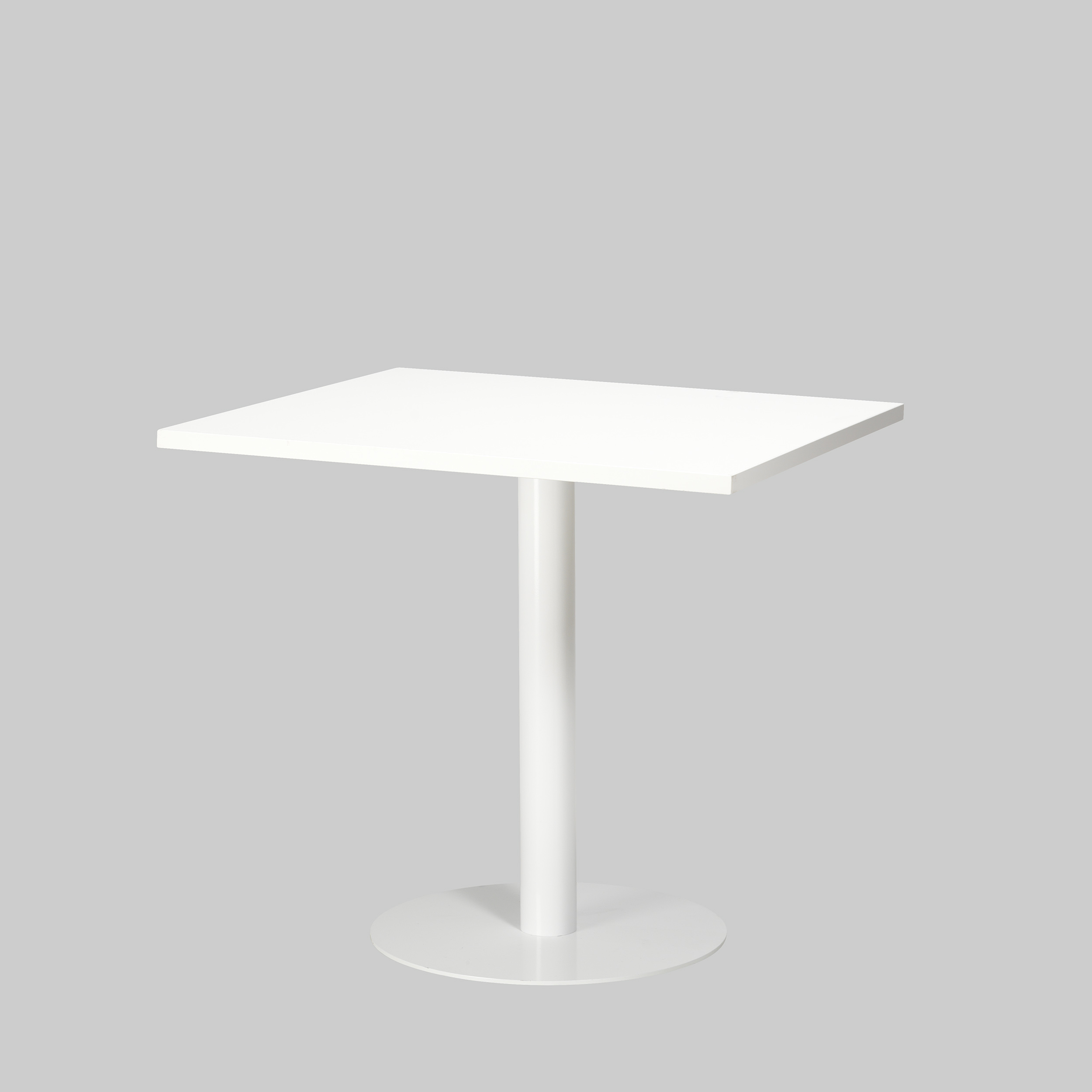 Sitztisch PUB 80×80 / T5518 Weiss / Weiss mieten bei ADEXPO