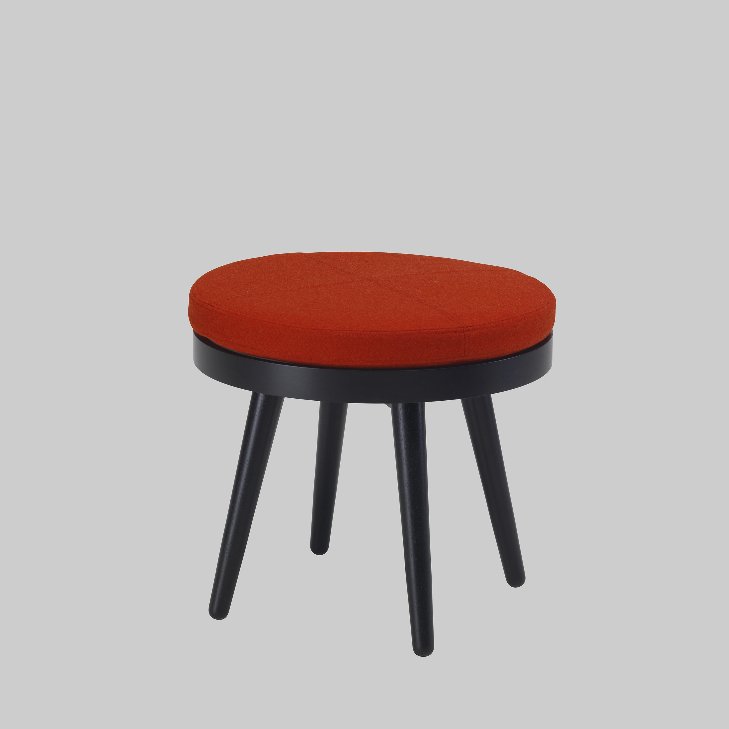 Hocker ALMA Rot / Schwarz mieten bei ADEXPO