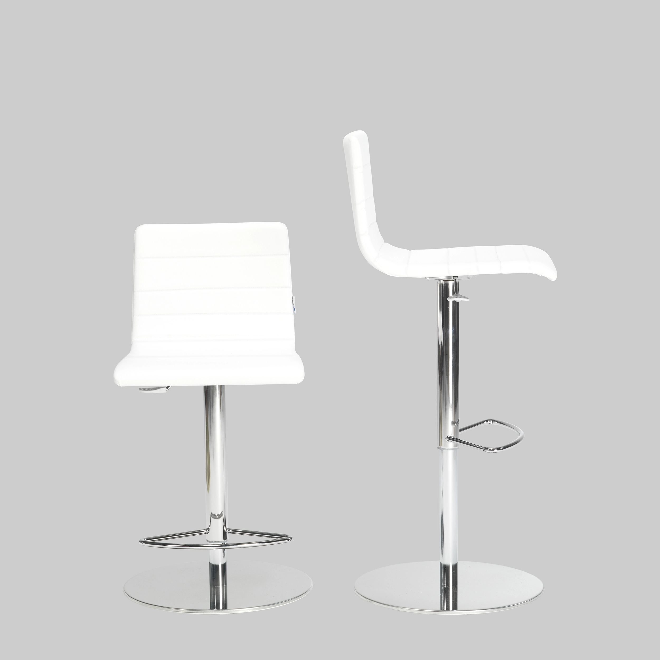 Barhocker FARO UP Weiss / Chrom mieten bei ADEXPO