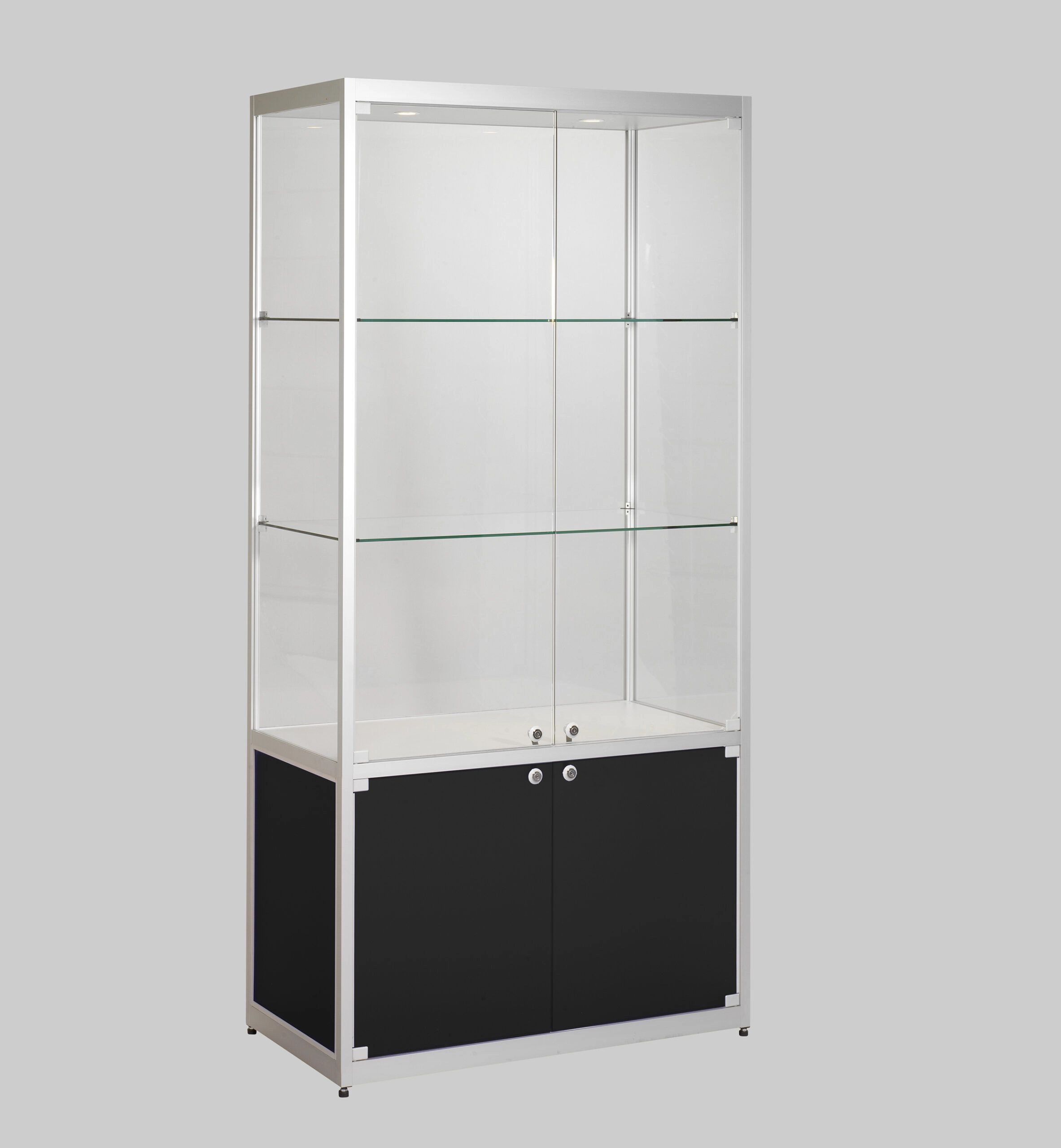 Vitrine 952 Schwarz mieten bei ADEXPO