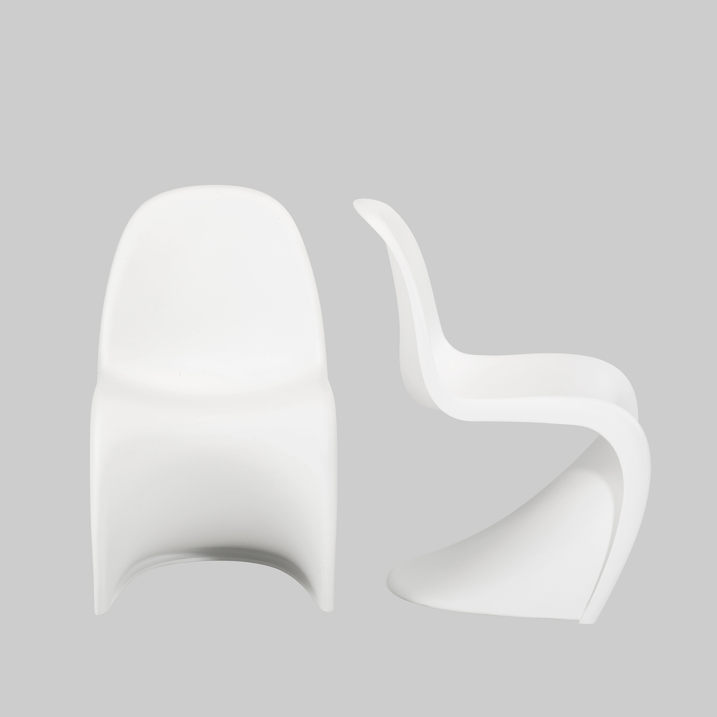 Stuhl PANTON Weiss / Weiss mieten bei ADEXPO