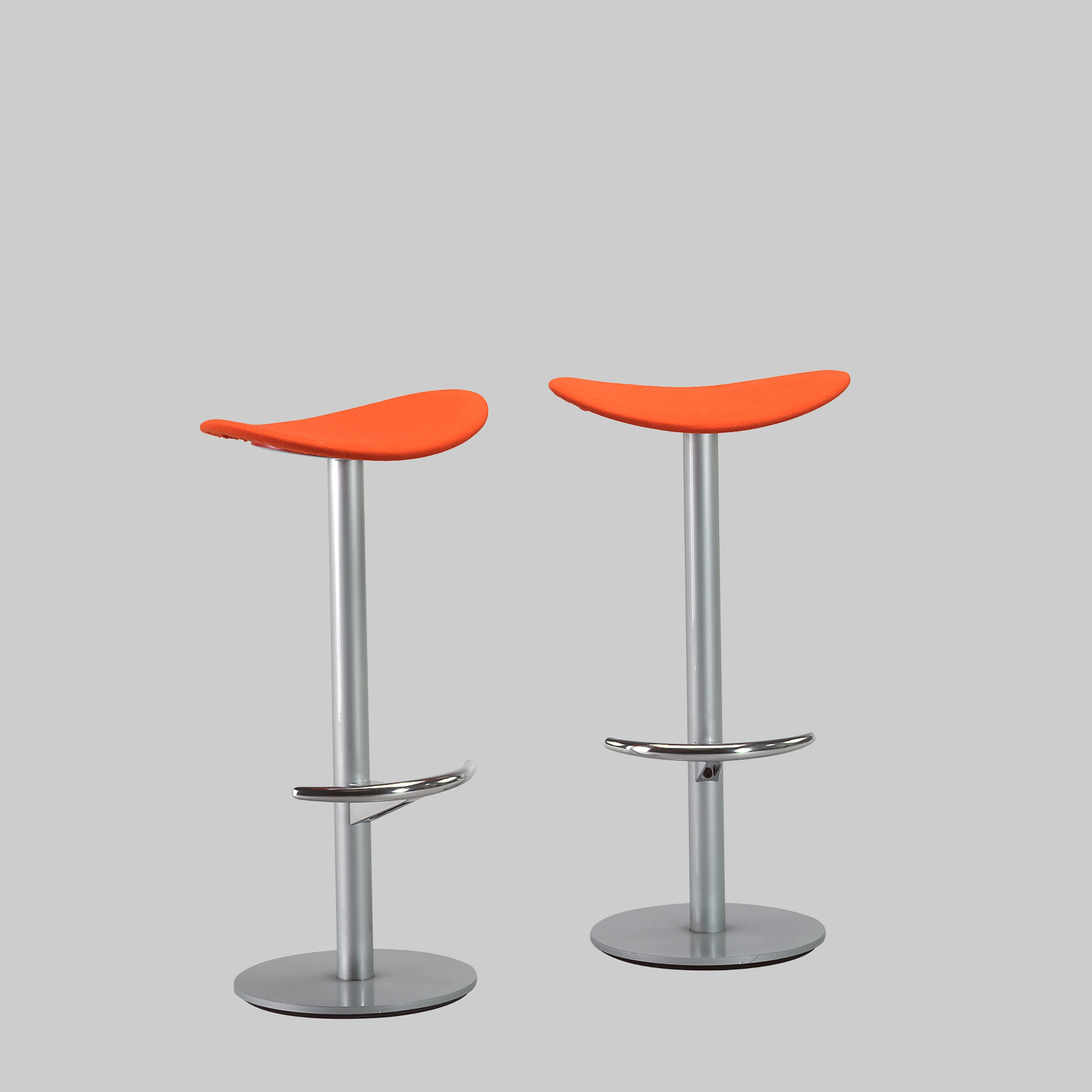 Barhocker COMA Orange / Aluminium mieten bei ADEXPO