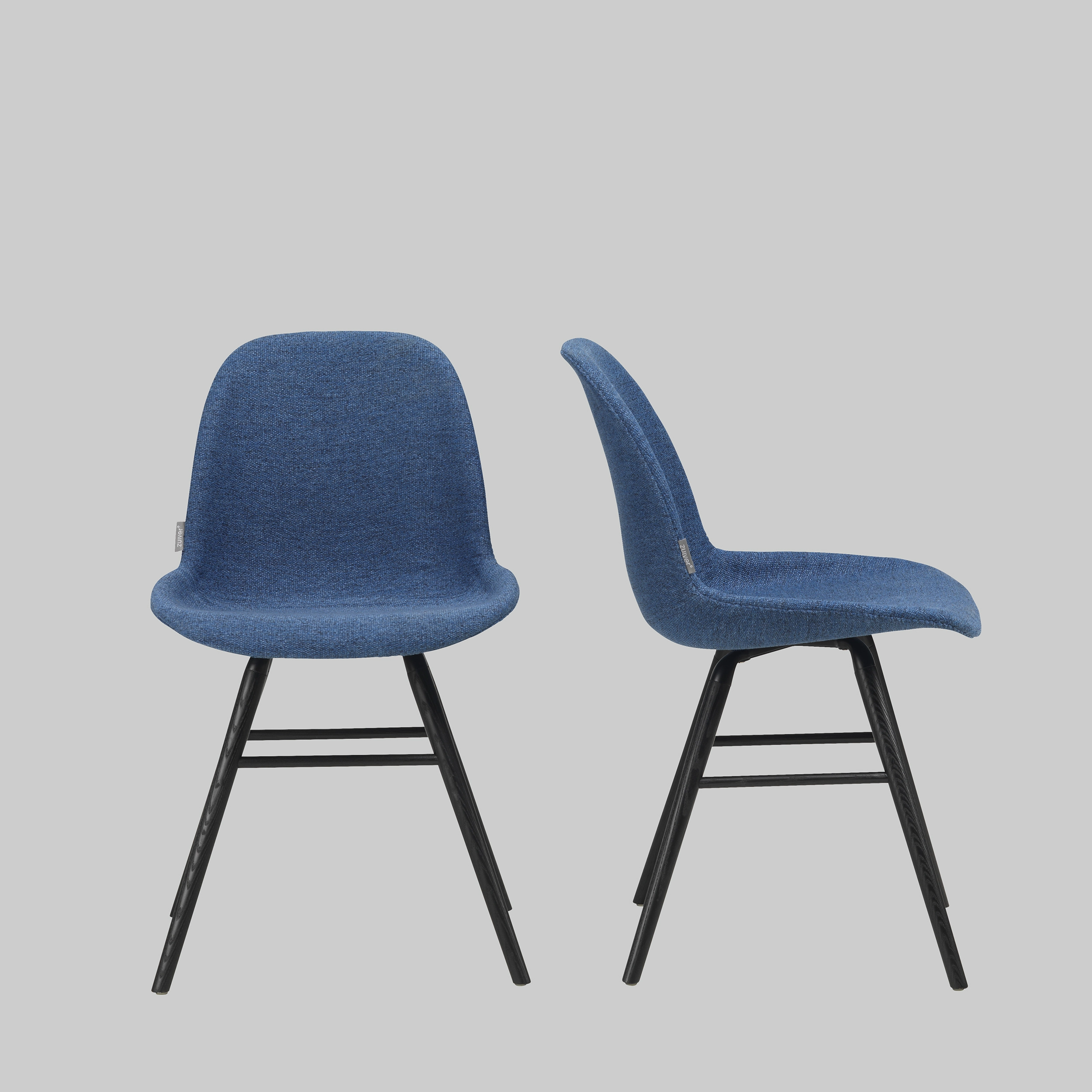Stuhl ALBERT KUIP SOFT Blau / Schwarz mieten bei ADEXPO