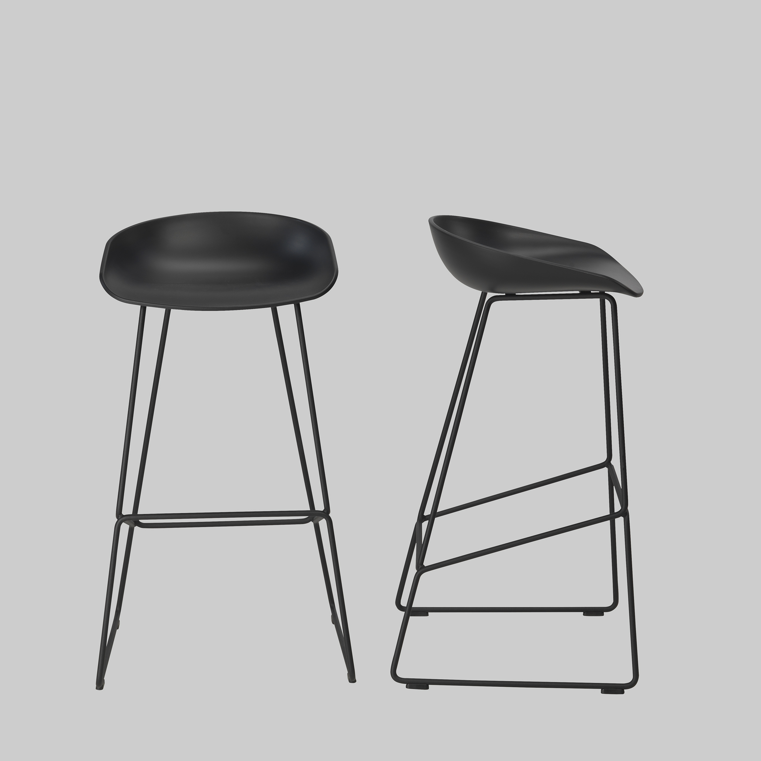 Barhocker ABOUT A BARSTOOL BK648 Schwarz / Schwarz mieten bei ADEXPO