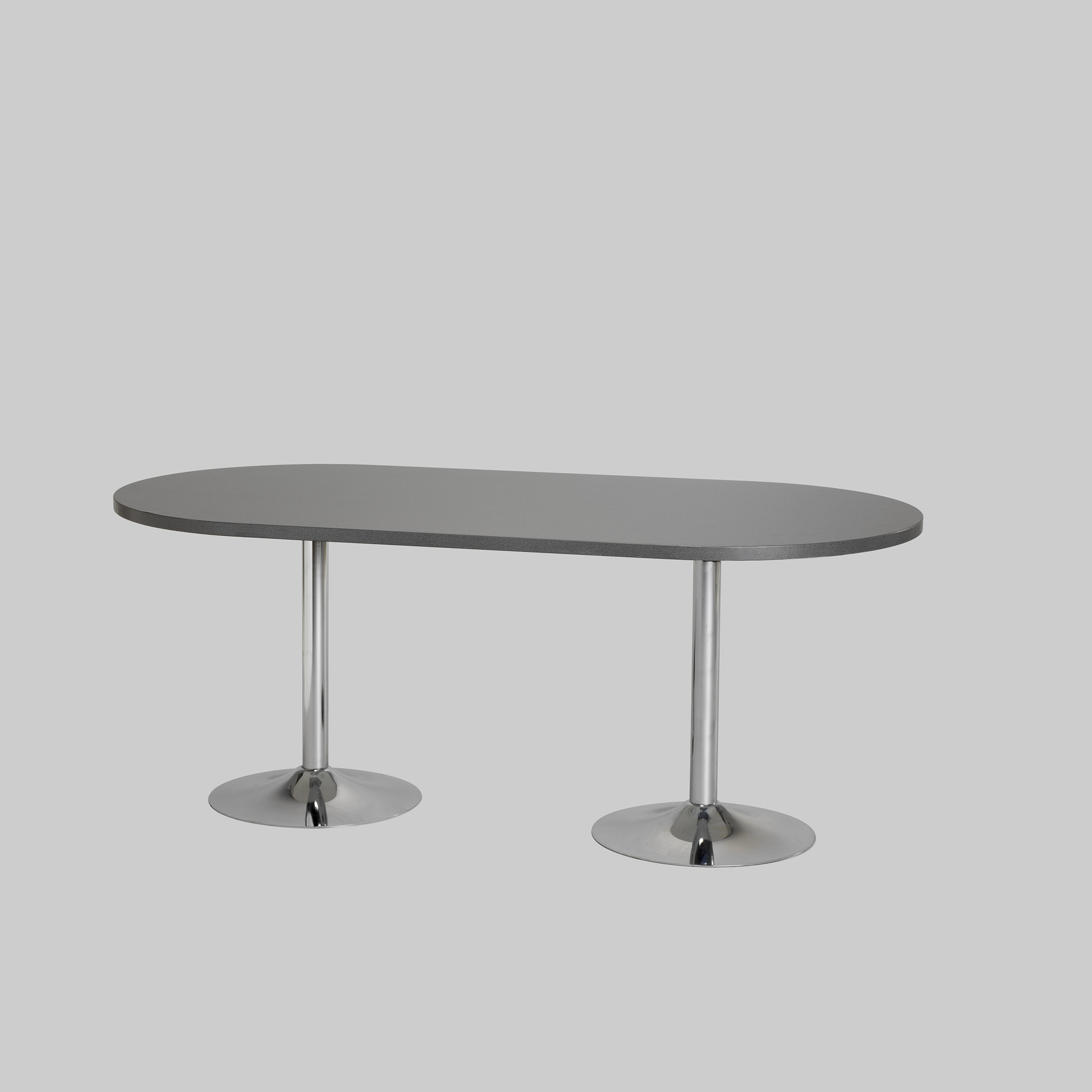 Sitztisch TROMPET 180×90 Schwarz / Chrom mieten bei ADEXPO