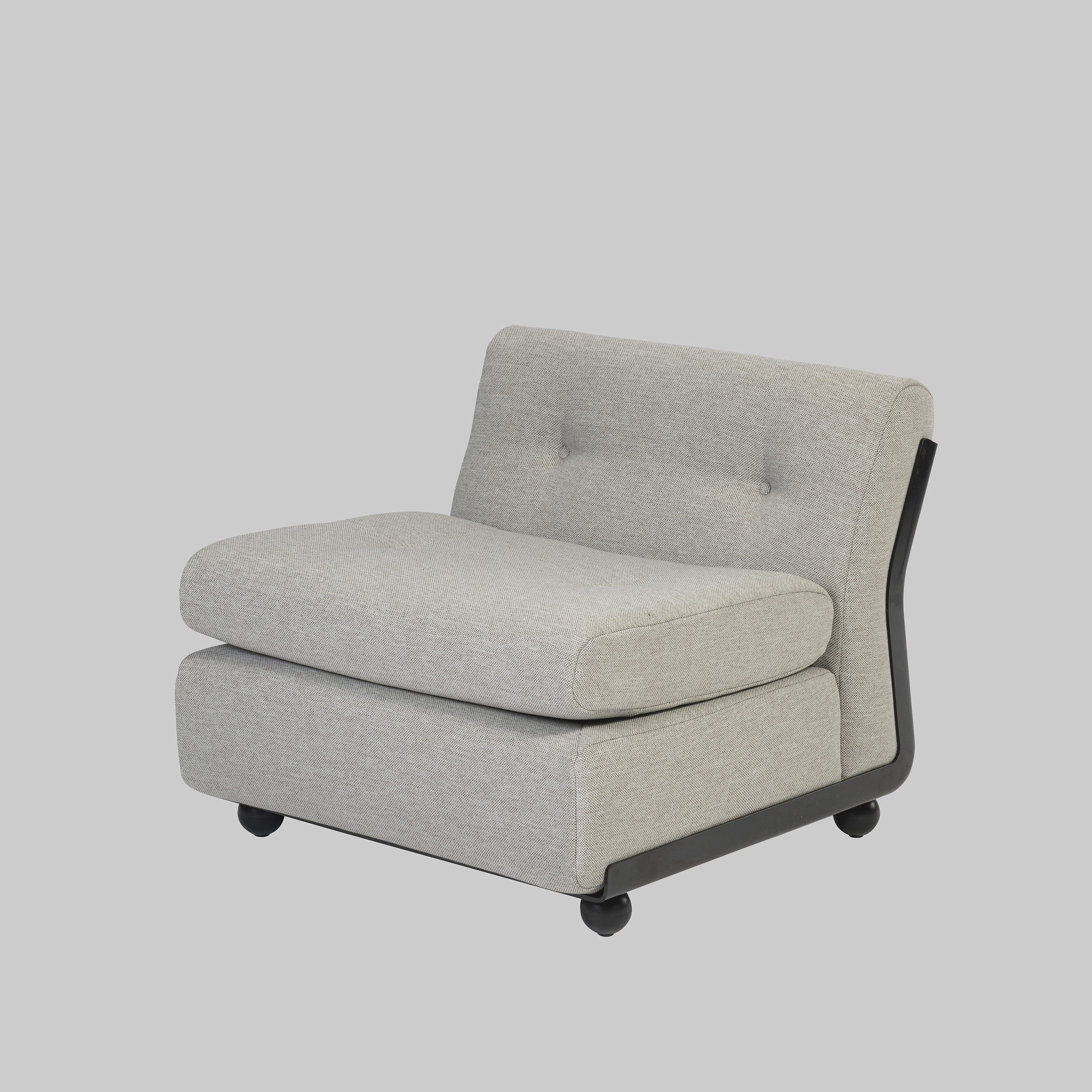 Sessel AMANTA Grau / Anthrazit / Schwarz mieten bei ADEXPO
