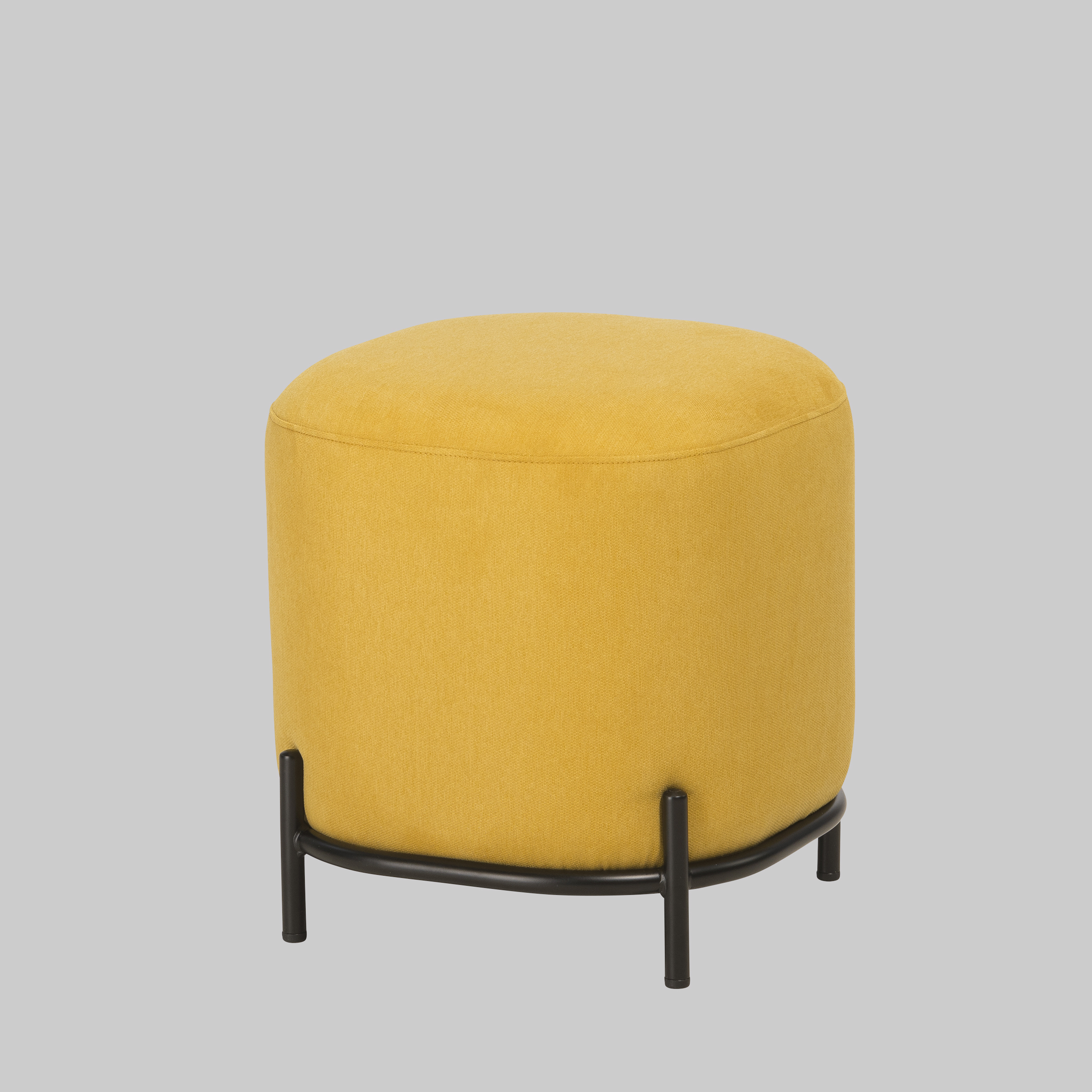 Hocker NORA Gelb / Schwarz mieten bei ADEXPO