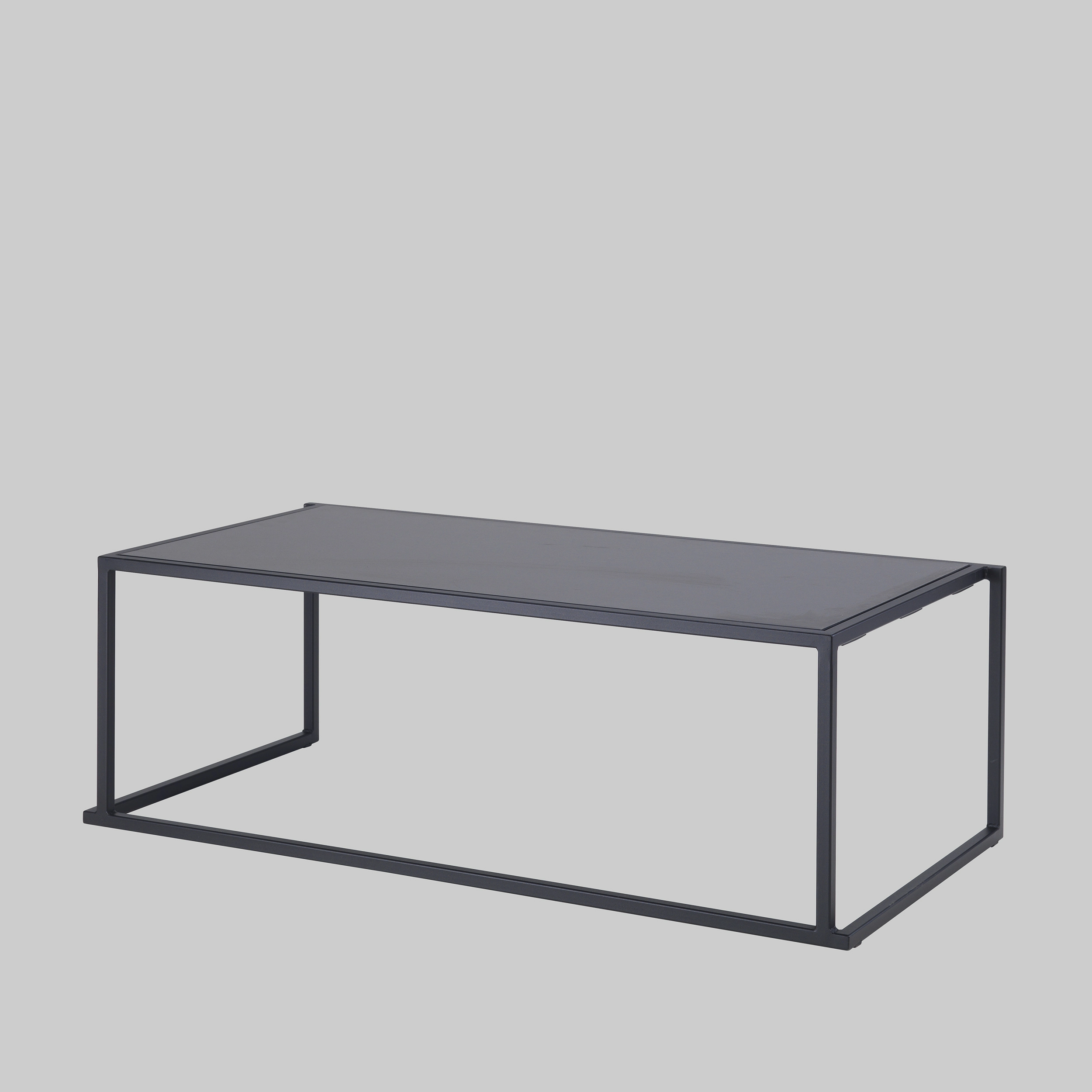 Beistelltisch QUADRUM 120×60 Schwarz / Schwarz mieten bei ADEXPO