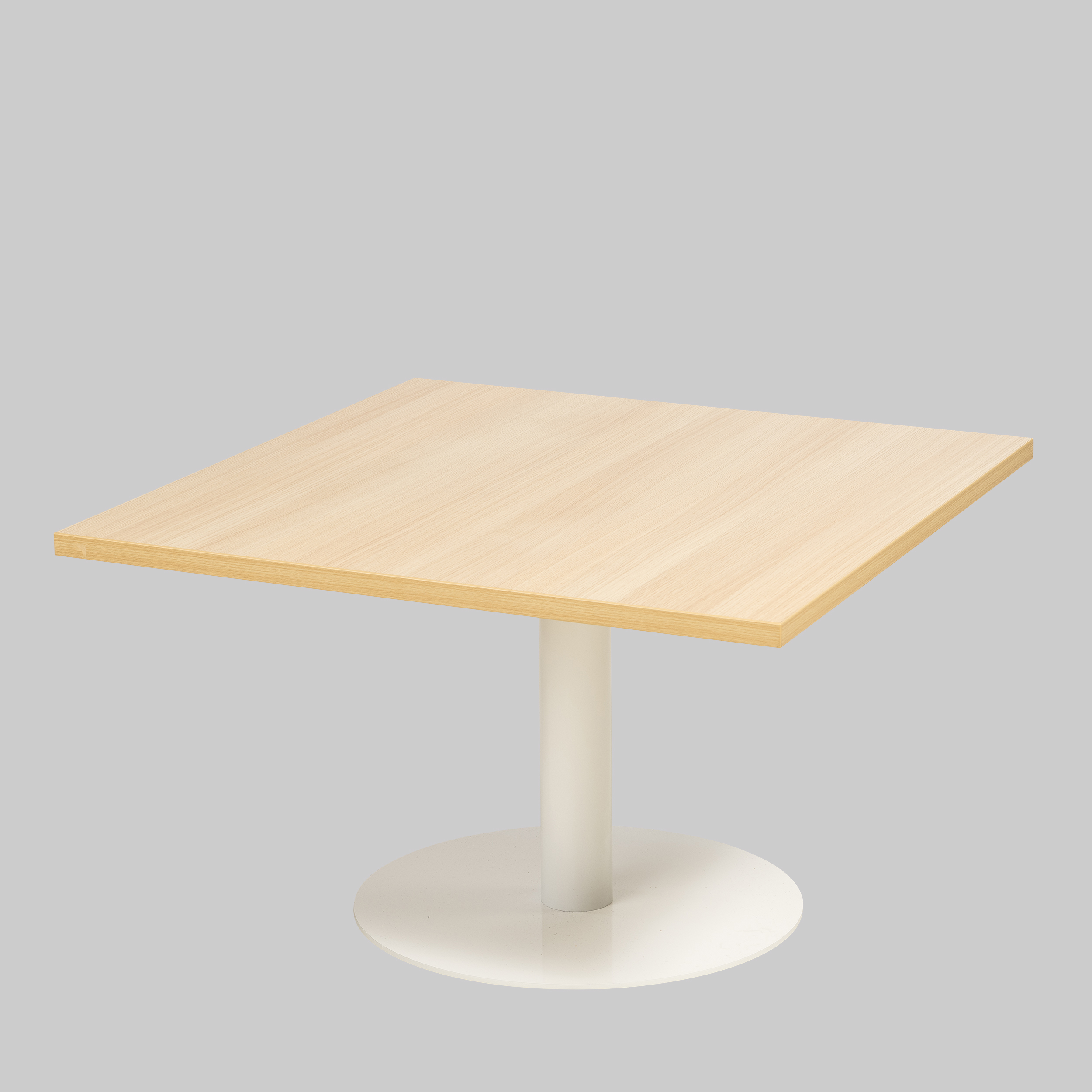 Beistelltisch PUB 80×80 Eiche / Weiss mieten bei ADEXPO