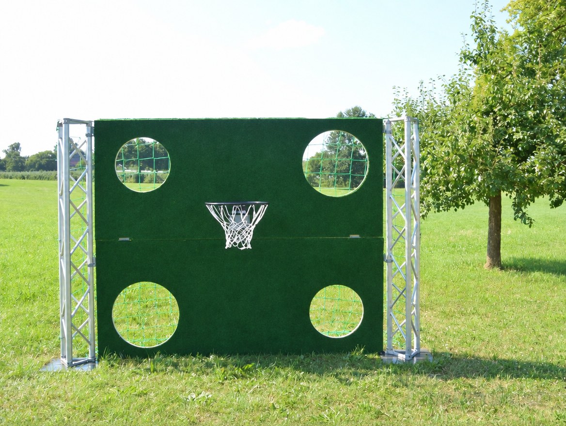 Torwand XXl mit Basketballkorb mieten in Salem – Eventspiel