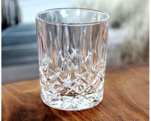 Whiskyglas Crystal mieten – Tumbler für Bar & Event (VPE 25)