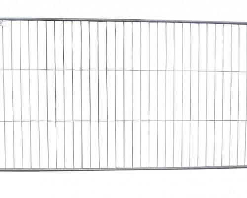 Bauzaun mieten 350 x 200 cm – mobile Absperrung für Baustelle & Event