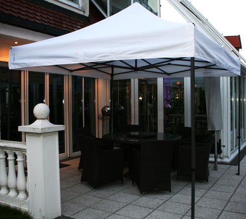 Faltzelt / Faltpavillon mieten 3 x 3 m weiß