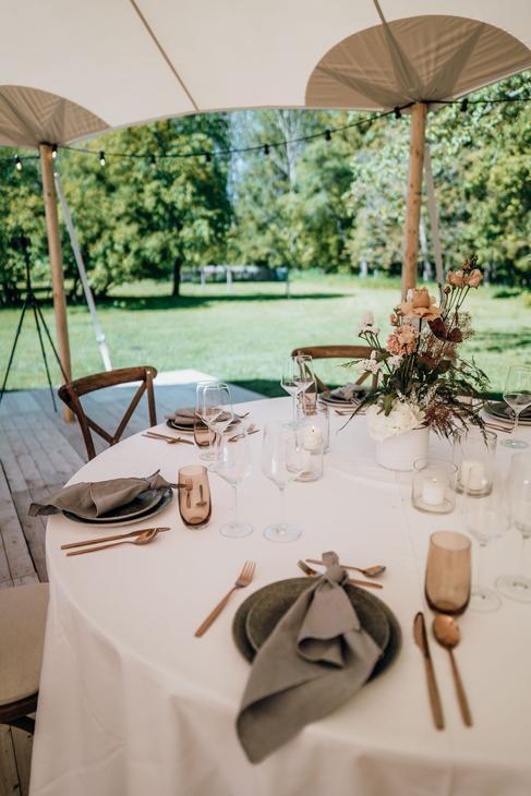 Kupferbesteck mieten – Besteck in Kupfer-Optik für Events (VPE 30)