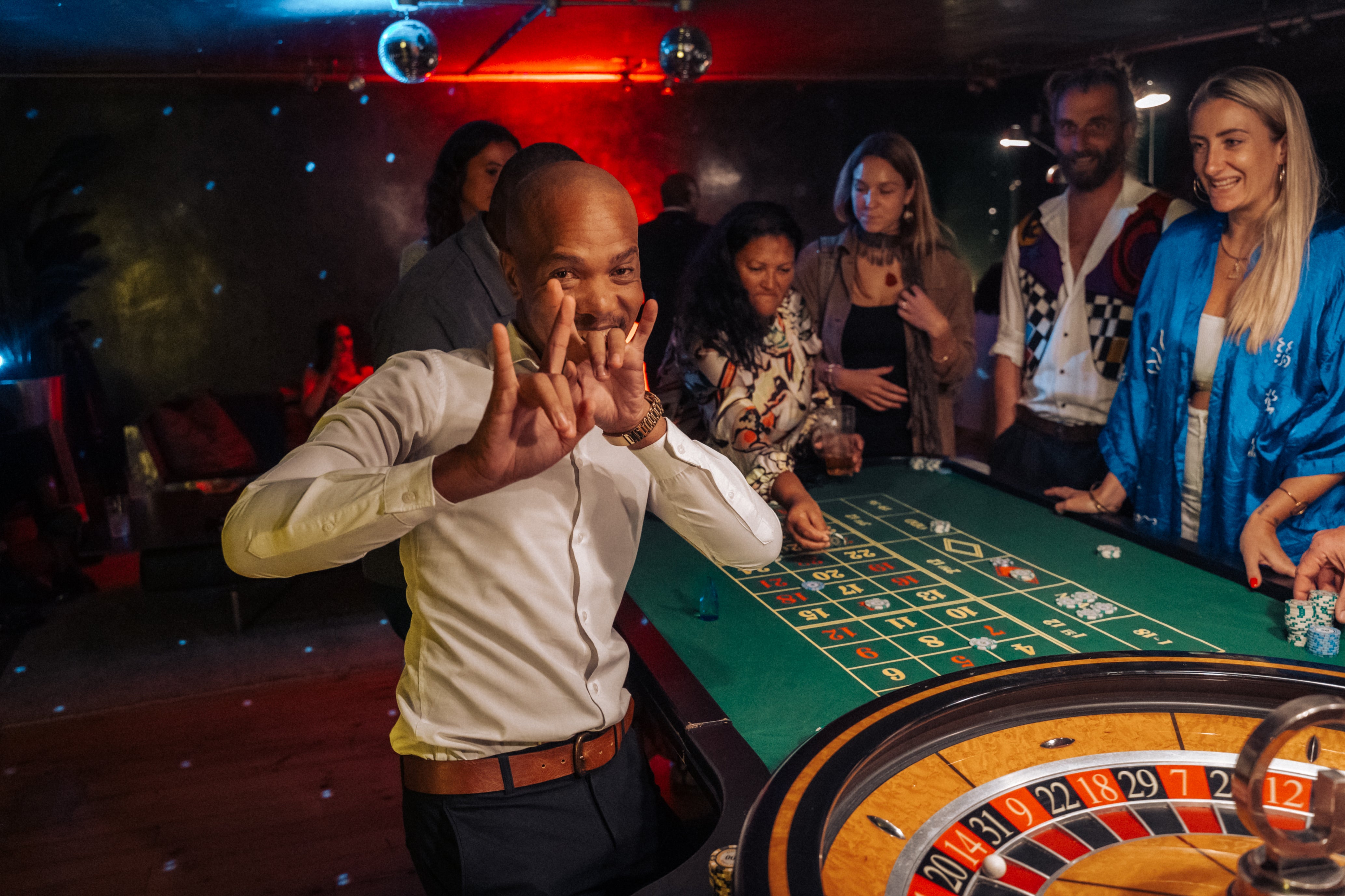 Roulette-Tisch mieten inkl. Croupier – mobiles Casino & Casinoevent