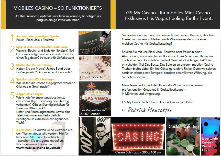 Roulette-Tisch klein mieten – Casinotisch für bis zu 12 Personen – 2