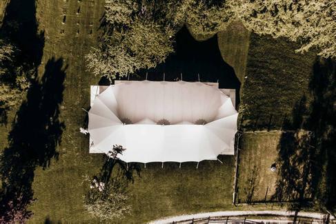 Sailcloth Zelt 13,5 x 25 m mieten - Hochzeitszelt für bis zu 250 Personen – 3