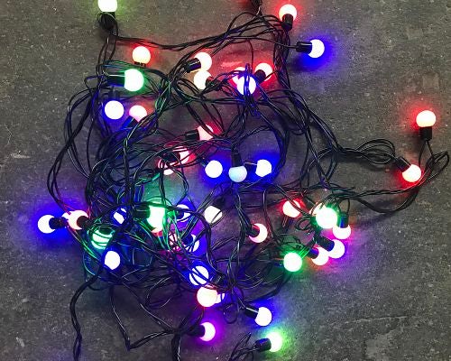 Lichterkette bunt 9 m mieten – festliche Beleuchtung für Feiern & Deko