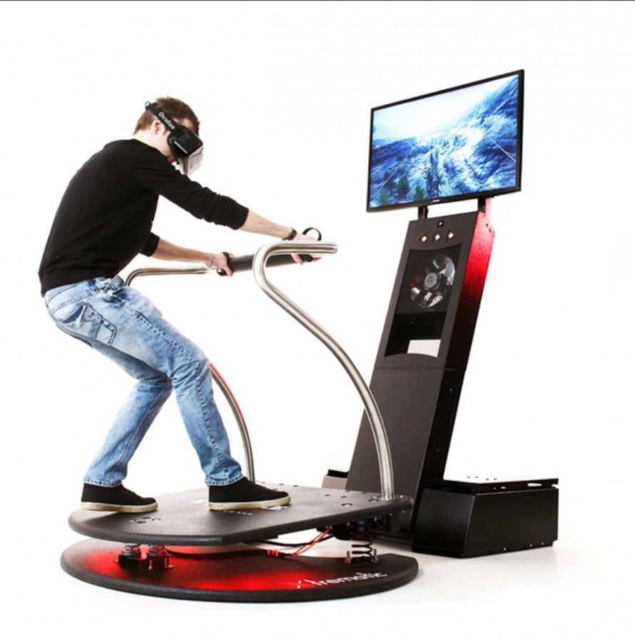 Ski-Simulator mieten – 5D VR Skisimulator mit 24 Szenarien inkl. Betreuer – 2