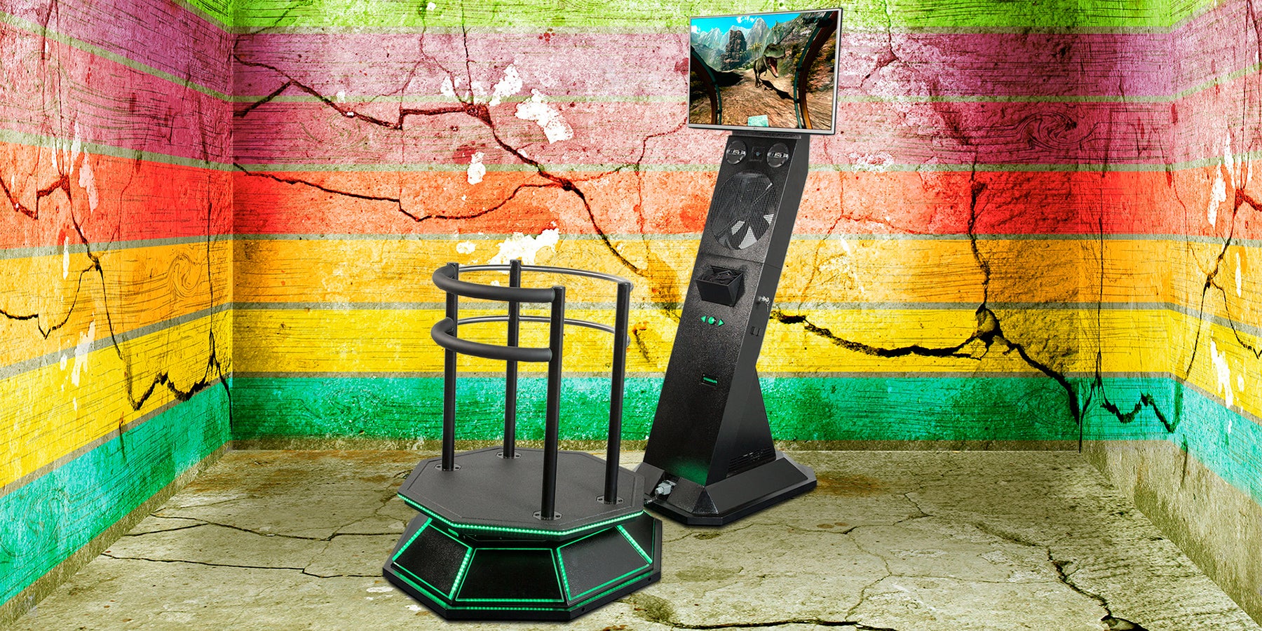 5D Virtual Reality Full Motion Simulator