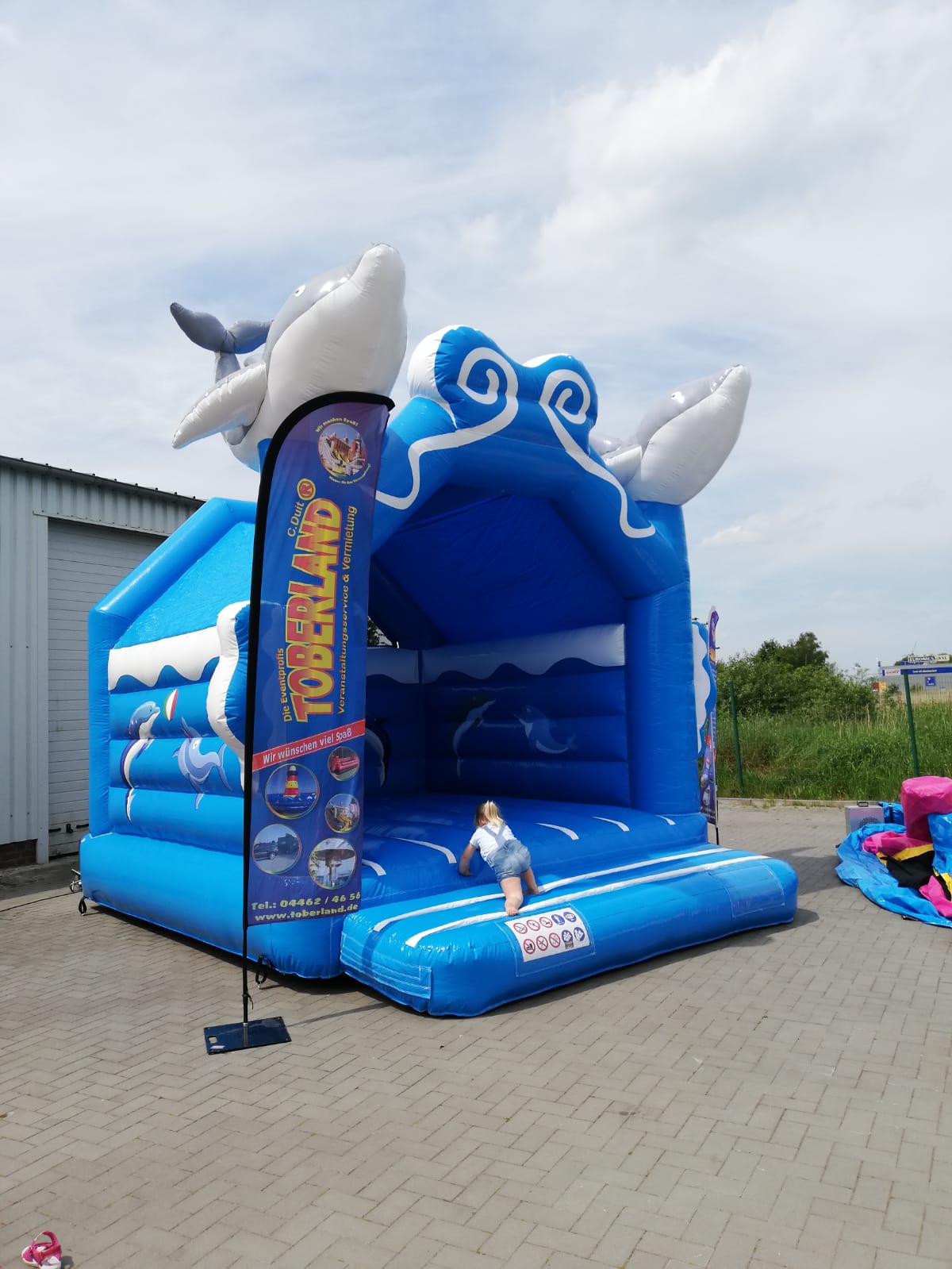 Hüpfburg „Standard“ mieten bei TOBERLAND