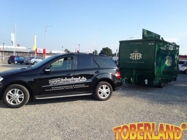 Bierwagen Jever mieten bei TOBERLAND