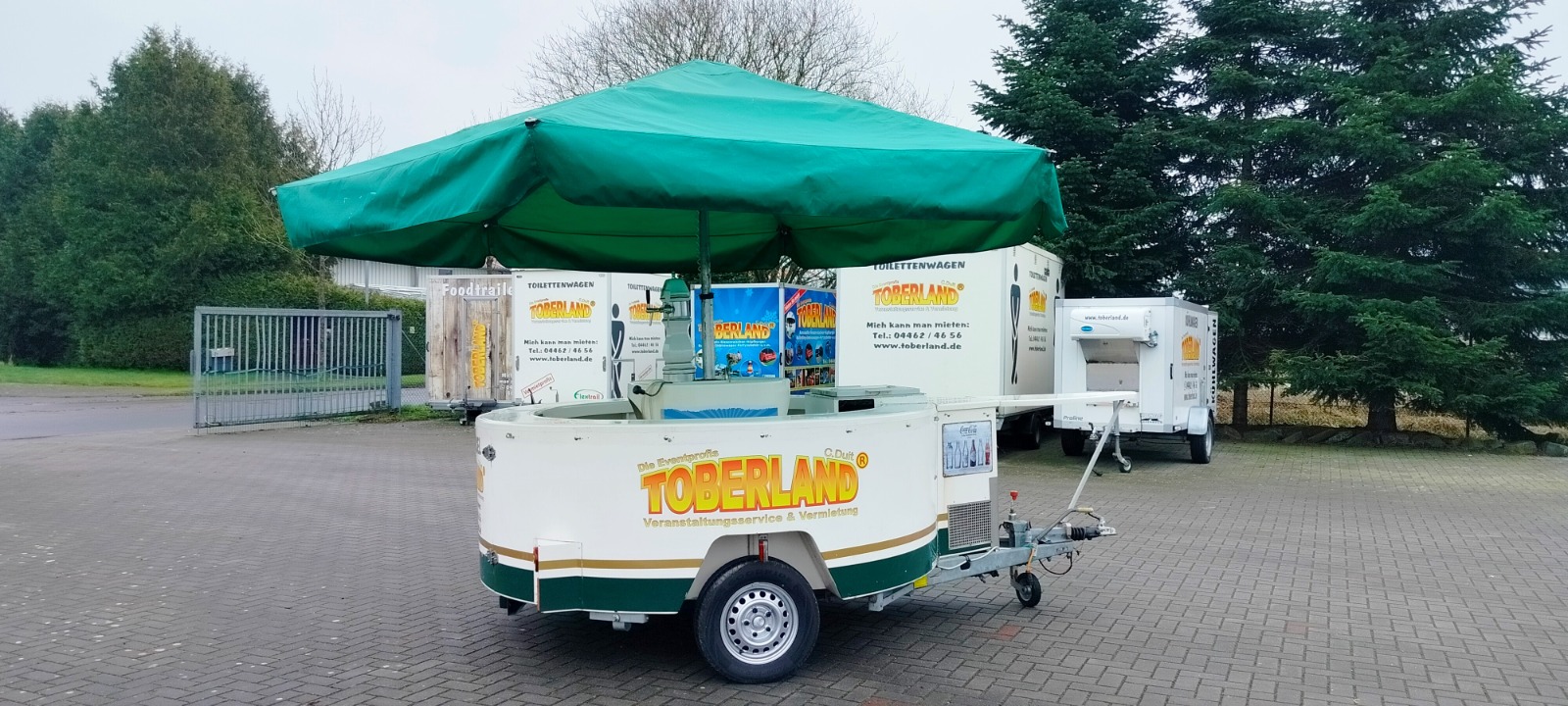 Getränkewagen mieten bei TOBERLAND