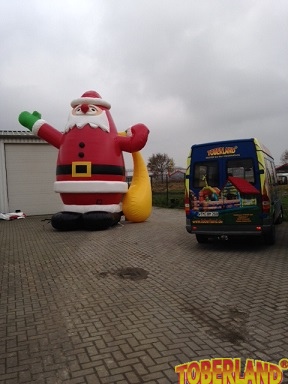 Werbedisplay Weihnachtsmann mieten bei TOBERLAND
