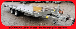 Nr. 14 - Autotransporter m. Seilwinde / 5,00 m x 2,00 m mieten bei Böckmann Center Bender