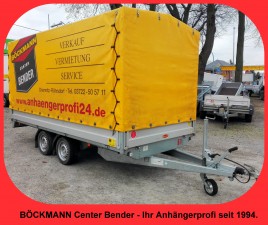 Nr. 48 - Drehschemel (auf Wunsch mit Bordwänden) / 7,24 m x 2,10 m x 0,30 m mieten bei Böckmann Center Bender