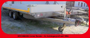 Nr. 11 - Kühlanhänger / 2,50 m x 1,30 m x 1,80 m mieten bei Böckmann Center Bender