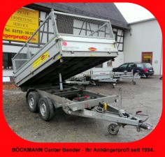 Nr. 15 - Autotransporter mit Reling / 5,00 m x 2,20 m x 0,10 m mieten bei Böckmann Center Bender