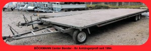 Nr. 47 - Drehschemel (auf Wunsch mit Bordwänden) / 8,10 m x 2,03 m x 0,30 m mieten bei Böckmann Center Bender