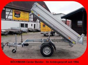 Nr. 45 - Kofferanhänger / abschließbar / 2,10 m x 1,25 m x 1,20 m mieten bei Böckmann Center Bender