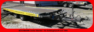Nr. 21 - Autotransporter m. Seilwinde / 4,30 m x 2,08 m mieten bei Böckmann Center Bender