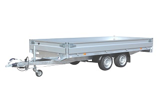 Mietanhaenger Gruppe F (2700 kg) offen, 405 x 200 x 30 cm mieten bei Anhänger-Schlick