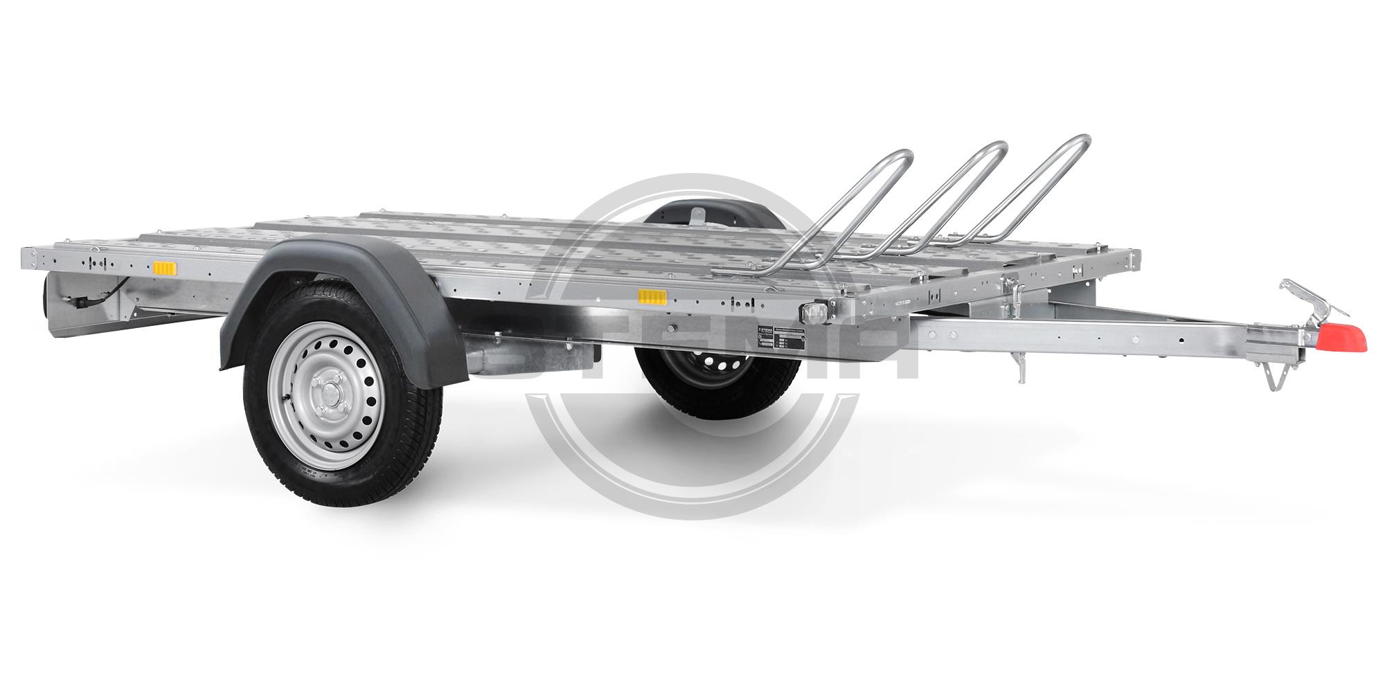 Mietanhaenger Gruppe J (750 kg) Motorradtransporter, 1 Maschine mieten bei Anhänger-Schlick