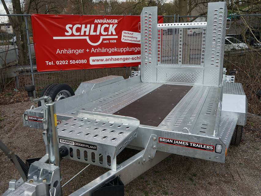 Mietanhaenger Gruppe I (3500 kg) Baumaschinentransporter, 320 x 170 x 39 cm mieten mieten